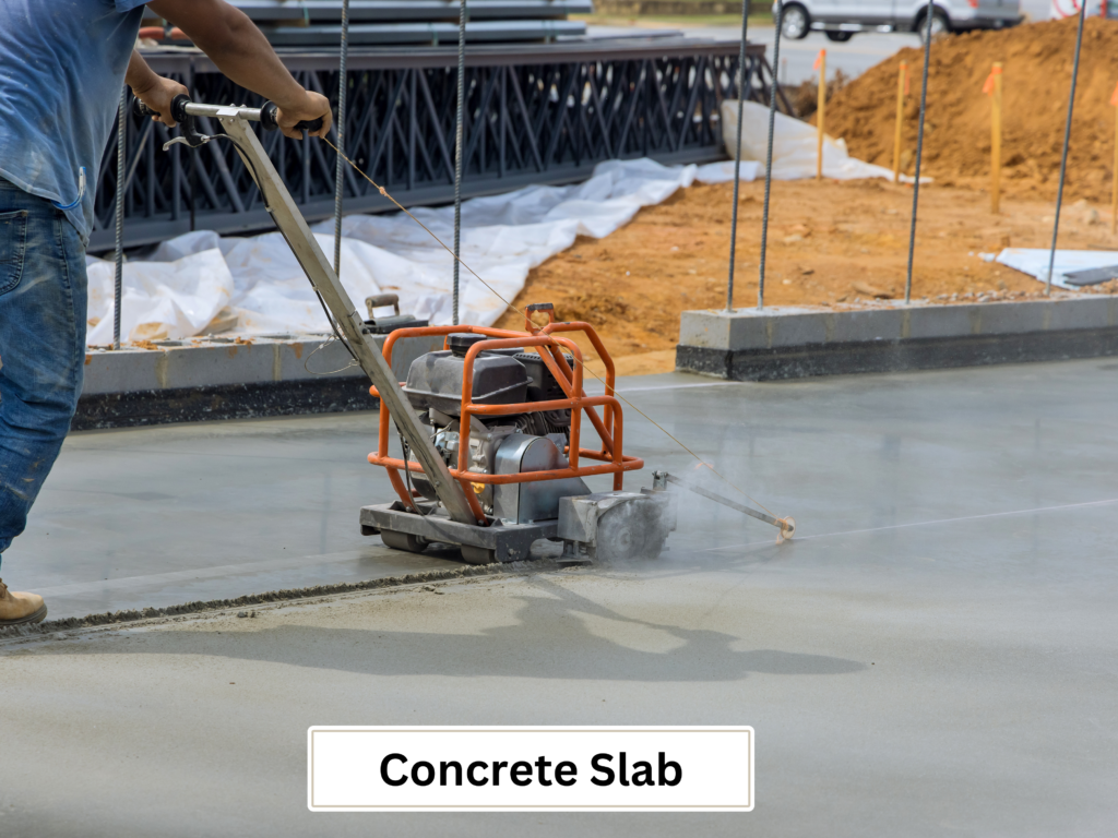 concrete slab exterior services