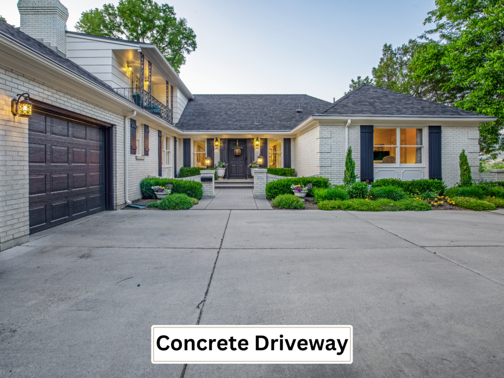 concrete driveway exterior services