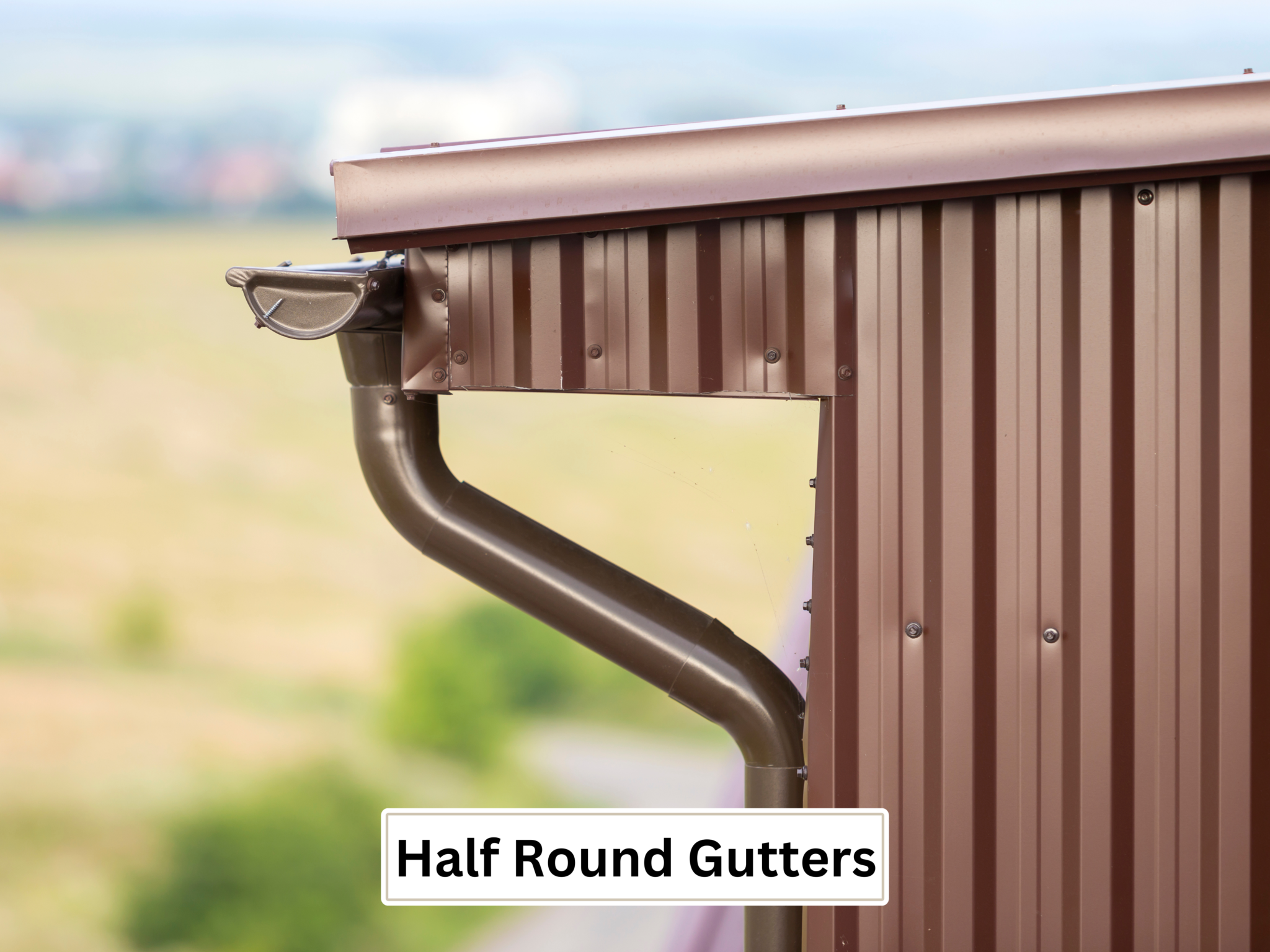 half round gutters
