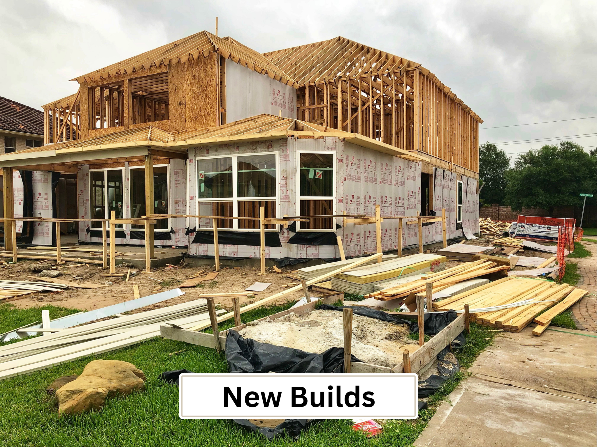 new builds exterior services