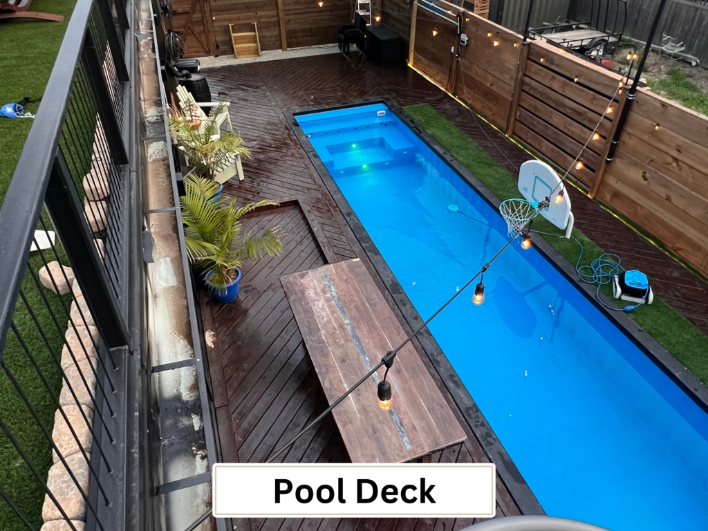 pool deck